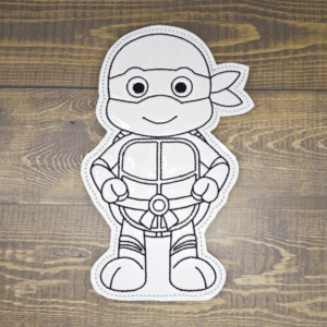 Masked Turtle Color Tile