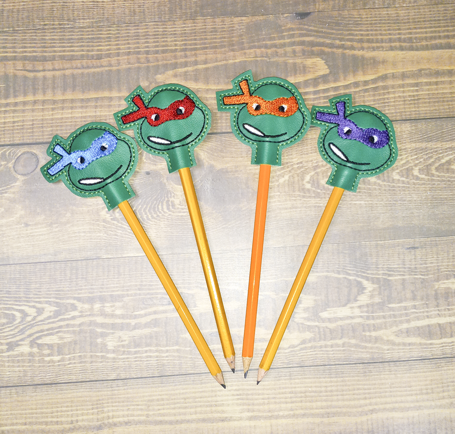 TMNT Masked Turtle Pencil Topper
