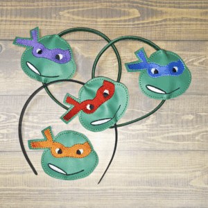 Masked Turtle Slider Headband