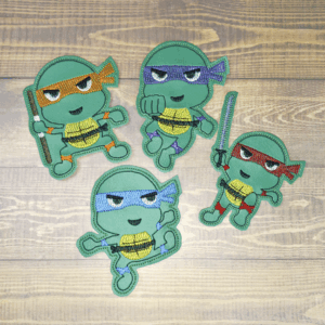 TMNT Masked Turtles Wreath Add-ons