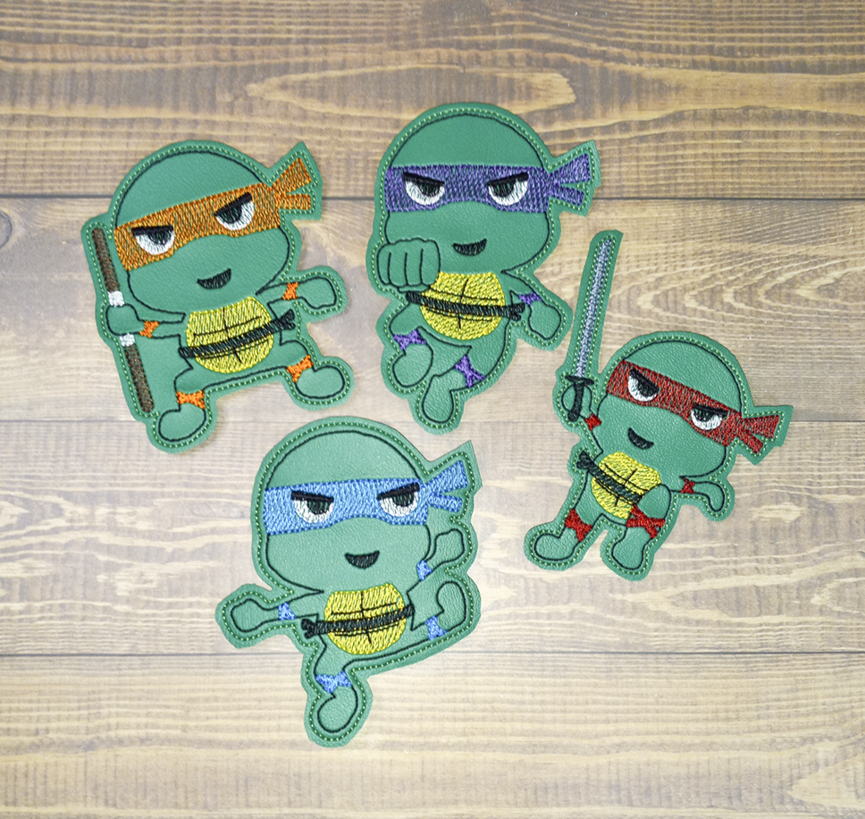 TMNT Masked Turtles Wreath Add-ons