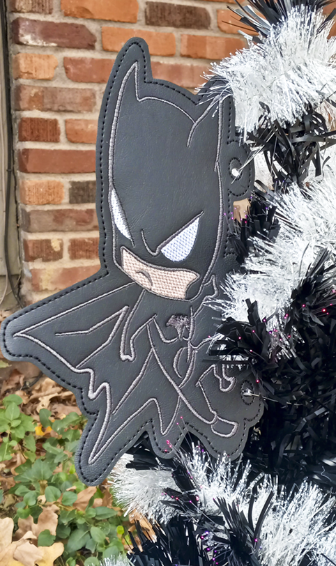 Clinging Bat Dude Ornament