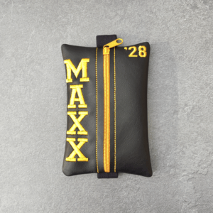 Faux Leather Notebook Pouch