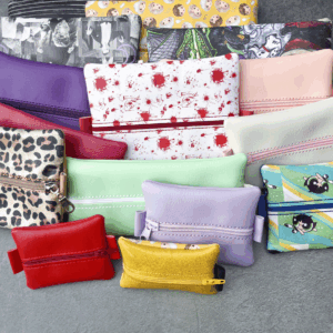 Custom Medium Center Zip Bag