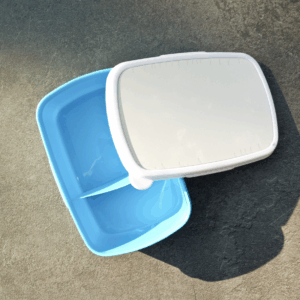 2 Compartment Portable Lunch Box