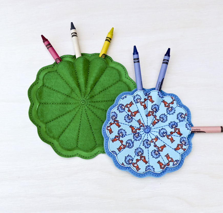 Round Crayon Holder