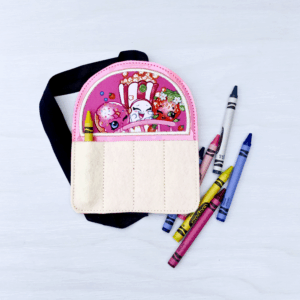 Applique Crayon Holder