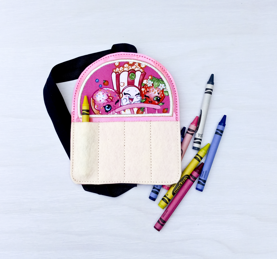 Applique Crayon Holder