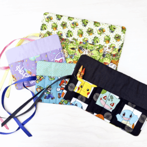 Handmade Fabric Art Rolls