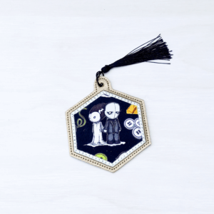 Applique Hexagon Bookmark