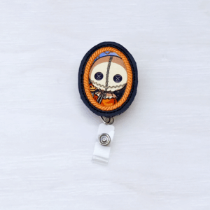 Oval Applique Badge Reel