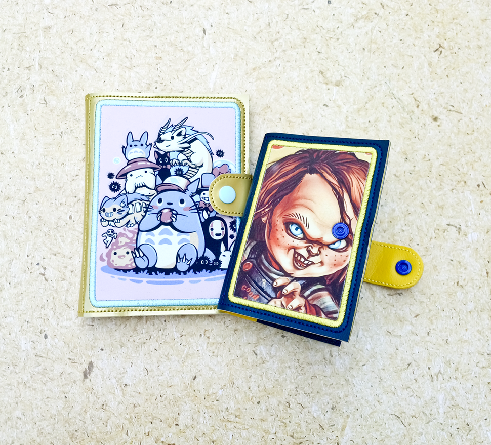 Appliqué Notebook Covers