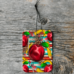 Apples & Pencil Air Freshener Mockup