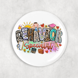 Behavior Specialist Button Mockup