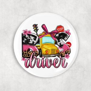 Bus Driver Button Mockup