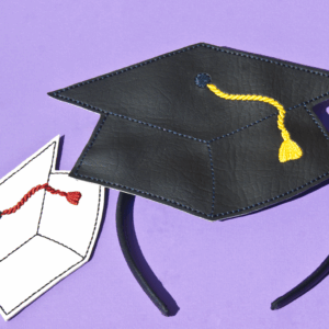 Graduation Cap Headband