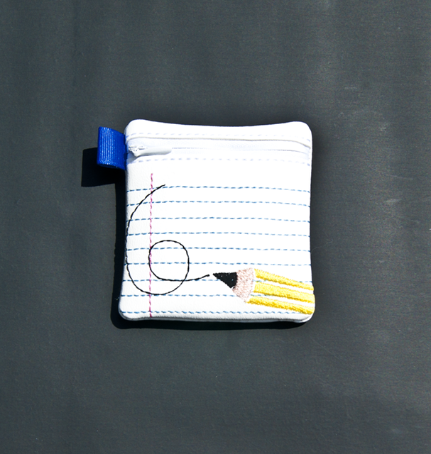 Back 2 School Zipper Pouch