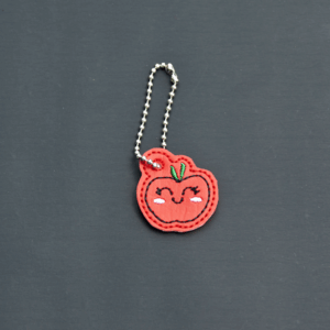 Apple Shaped Bag Dangle