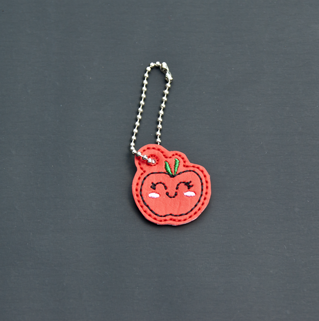 Apple Shaped Bag Dangle