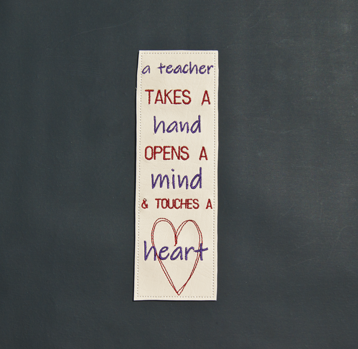 Teacher Appreciation Bookmark