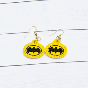 Bat Signal Earrings
