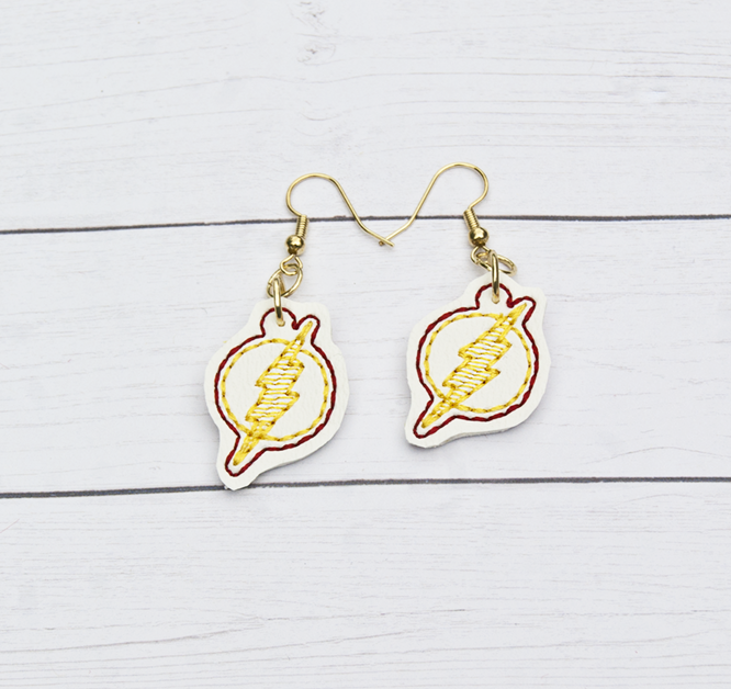 Speedster Symbol Earrings