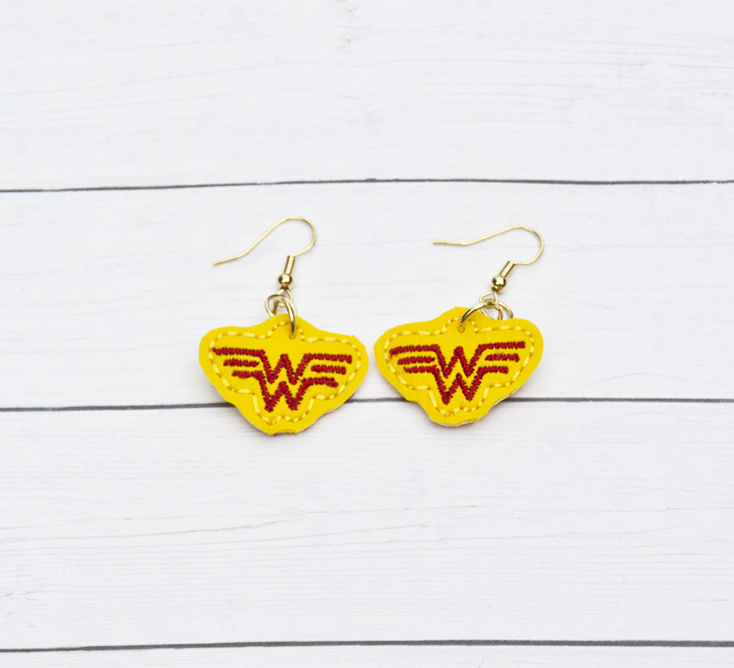 Amazon Warrior Symbol Earrings