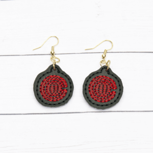 Cyborg Symbol Earrings