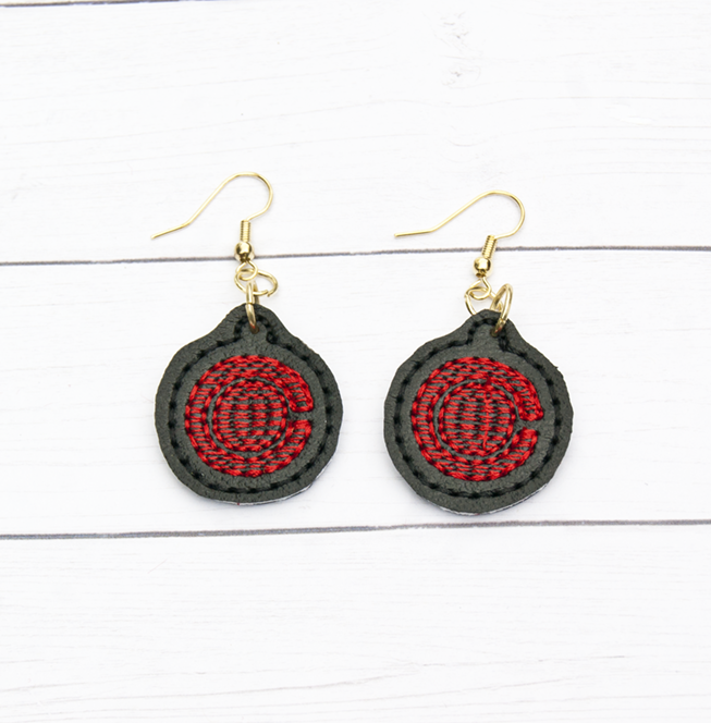 Cyborg Symbol Earrings