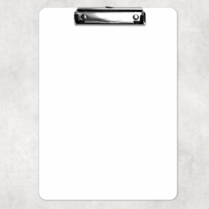 Sublimation MDF Clip Board