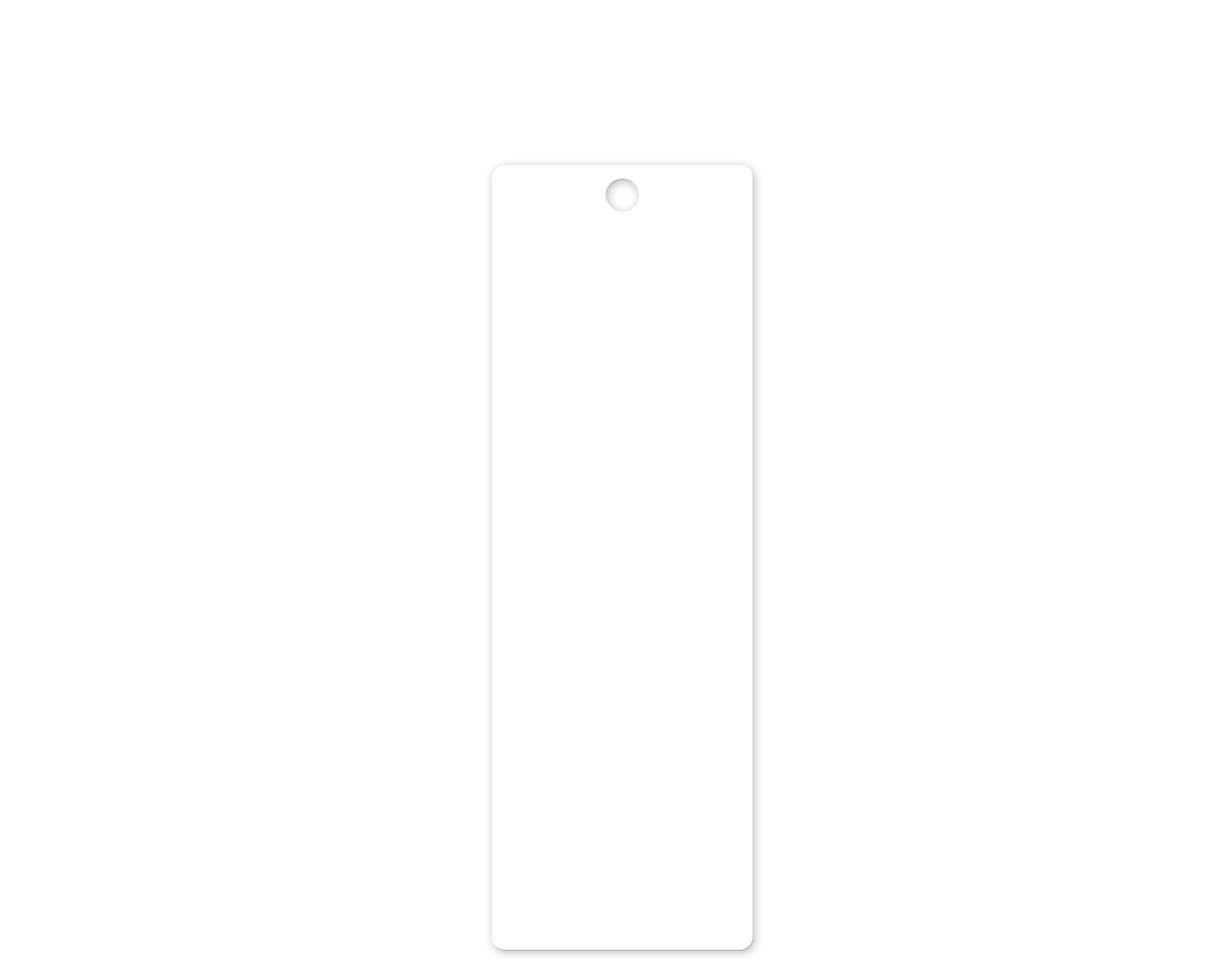 Metal Sublimation Bookmark