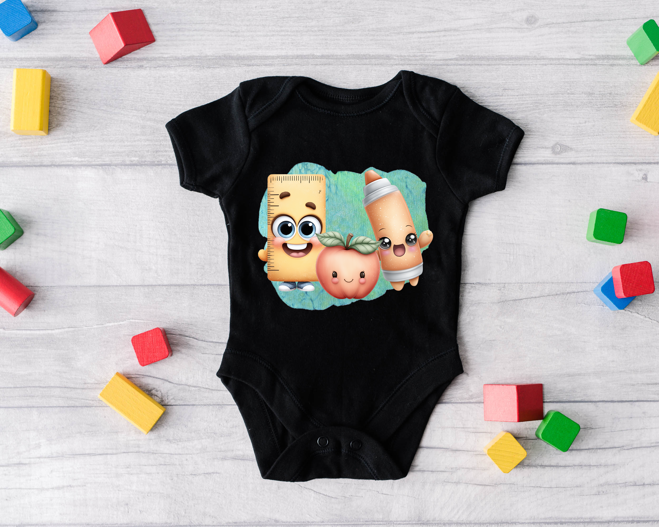 School Buddies Bodysuit Mockup