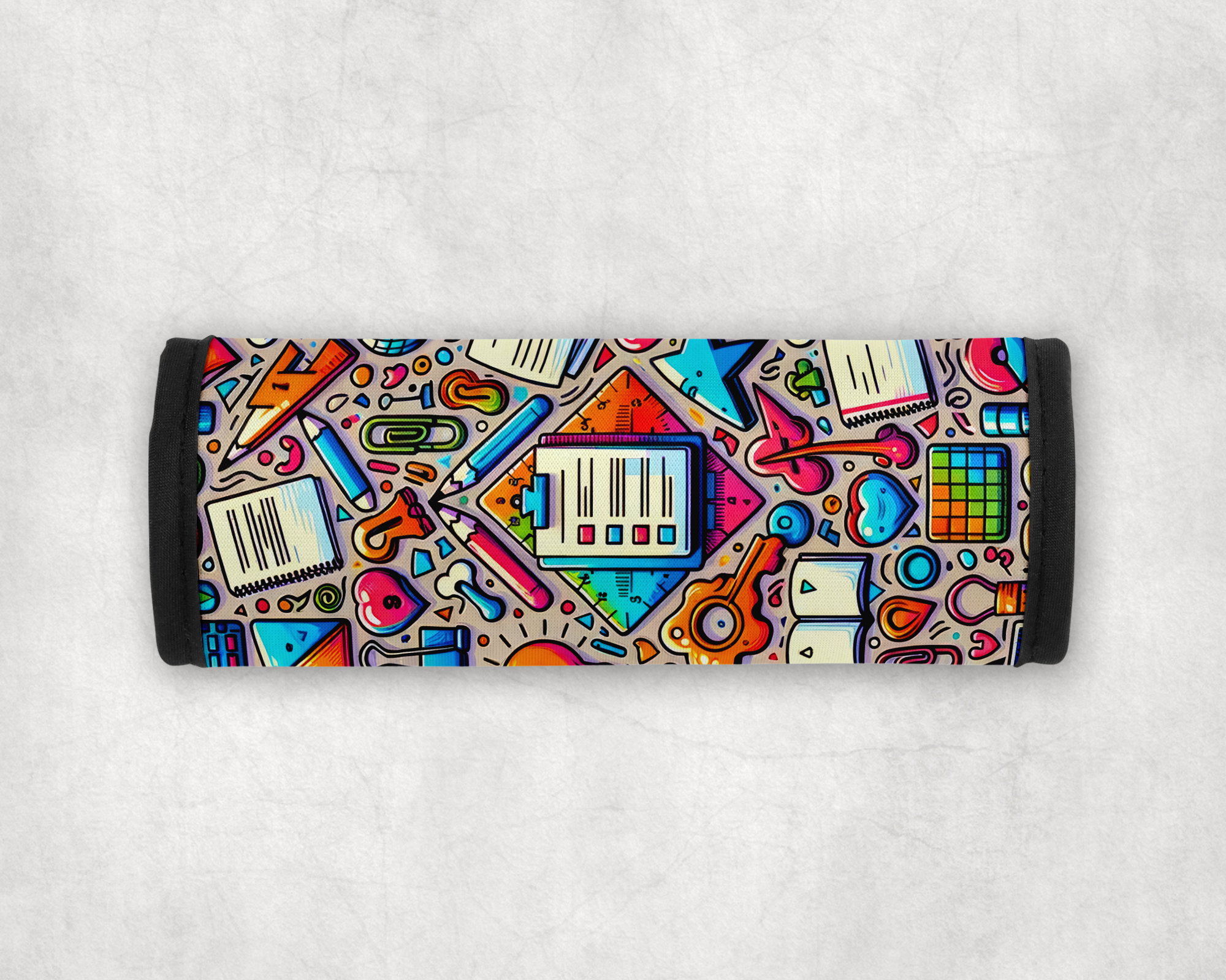 School-Theme V1 Seatbelt Cover Mockup