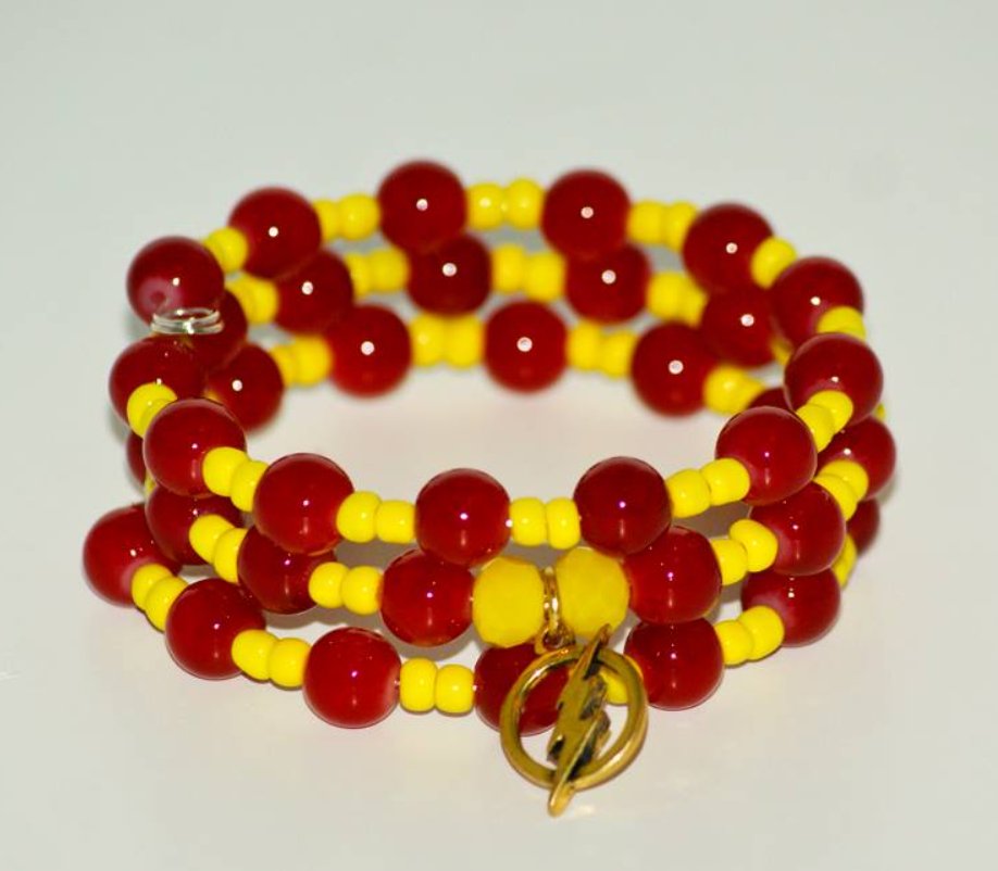 Speedster Beaded Wrap Bracelet