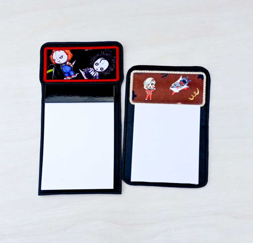 Applique Rectangle Notepad Holder