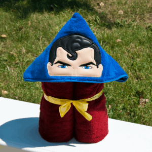 Super Guy Hooded Towel