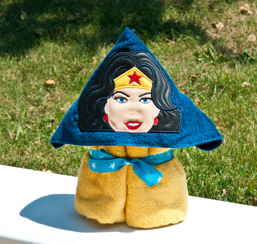 Amazon Warrior Hooded Towel