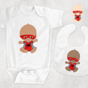 MRVL Spider Baby Babywear Mockup