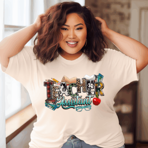 Teacher Assistant Shirt Mockup