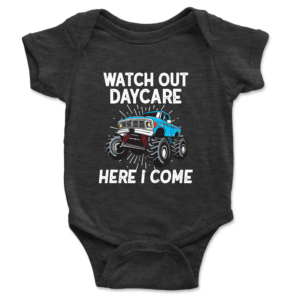 Watch Out Daycare Bodysuit Mockup