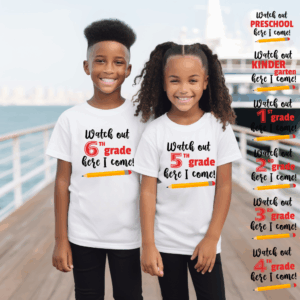 Watch Out Grade Shirt Mockup