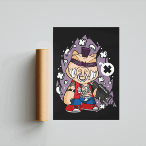 TMNT Warthog Henchman Art Print Mockup