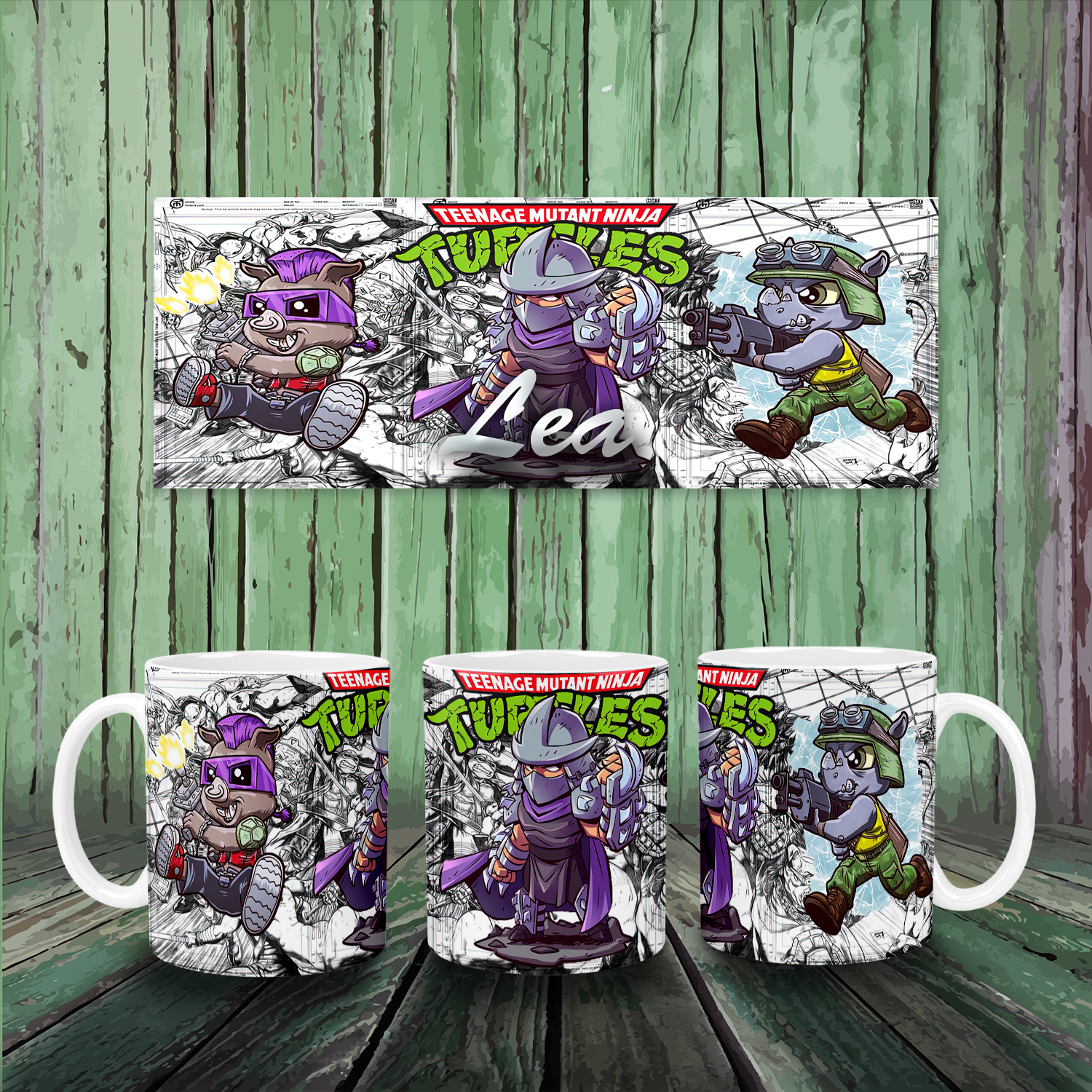 Bad Guys Mug Mockup