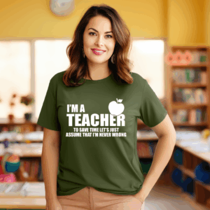 I'm A Teacher Shirt Mockup