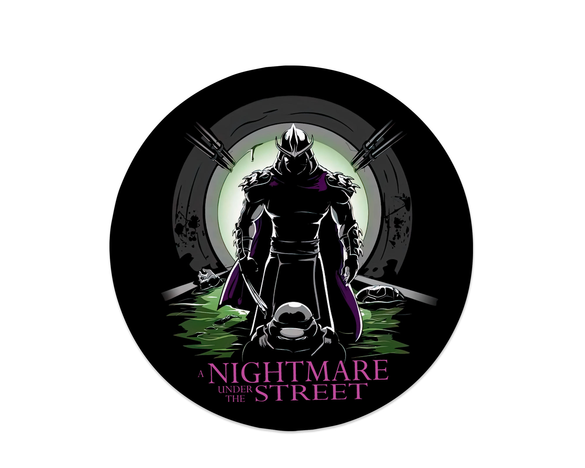 Nightmare Under The Street Mousepad Mockup