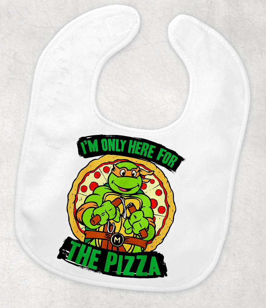 Pizza Ninja Bib Mockup