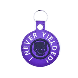 I Never Yielded Key Fob