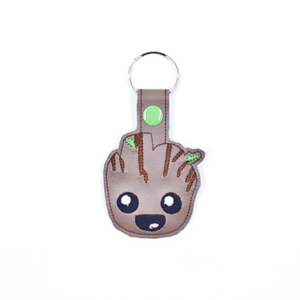 Baby Tree Guy Head Key Fob