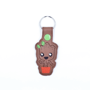 Baby Tree Character Key Fob