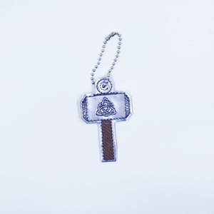 Norse Hammer Key Fob/ Dangle